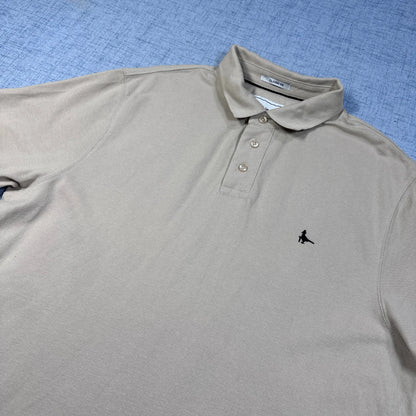 Jack Wills Beige Classic Fit Polo-XL