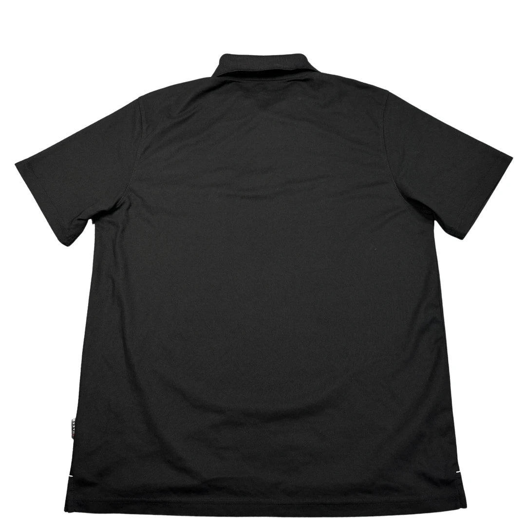 Aquaföhr Black Performance Polo Shirt-L