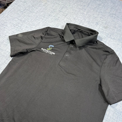 Mountain Warehouse Black Isocool Polo Shirt-M