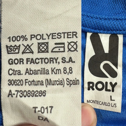 Roly Blue Sheephaven Half 2018 Long Sleeve Jersey-L