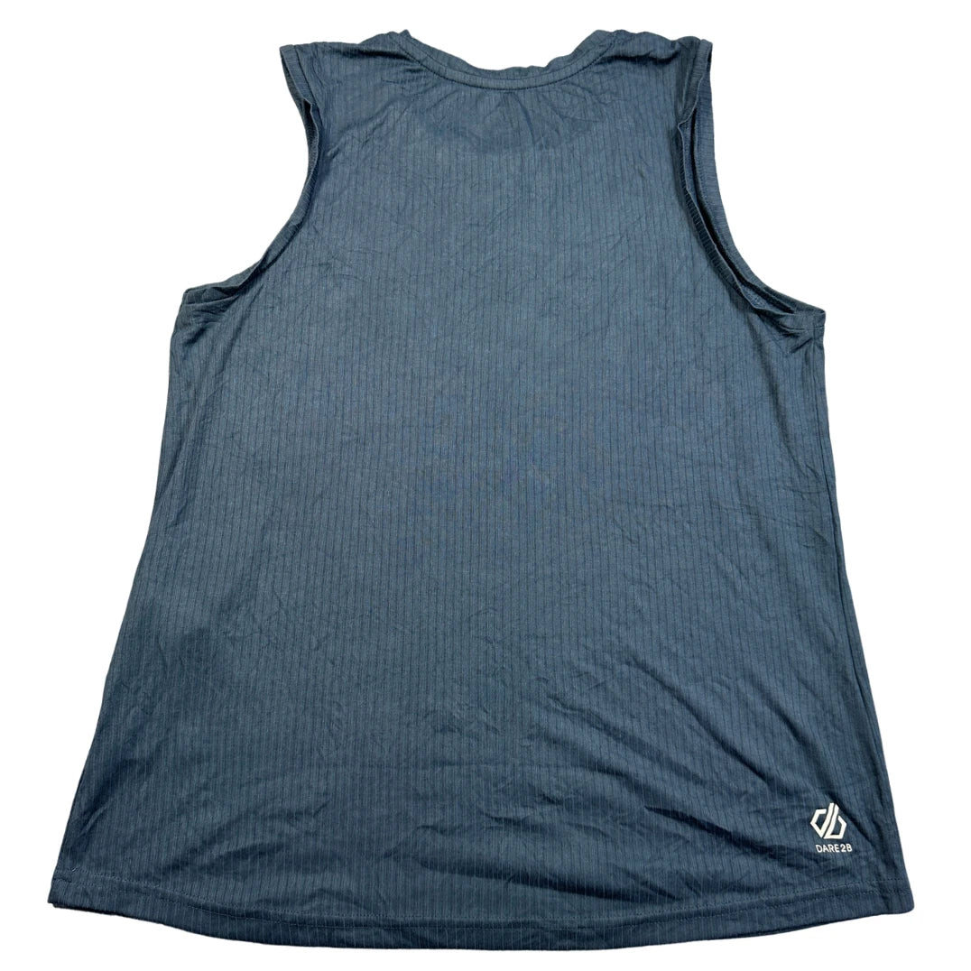 Dare2b Grey Ribbed Tank Top-L