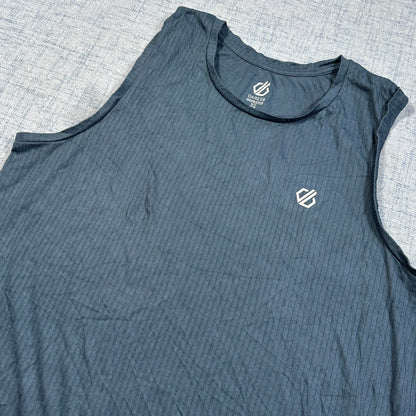 Dare2b Grey Ribbed Tank Top-L