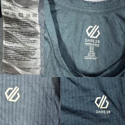 Dare2b Grey Ribbed Tank Top-L