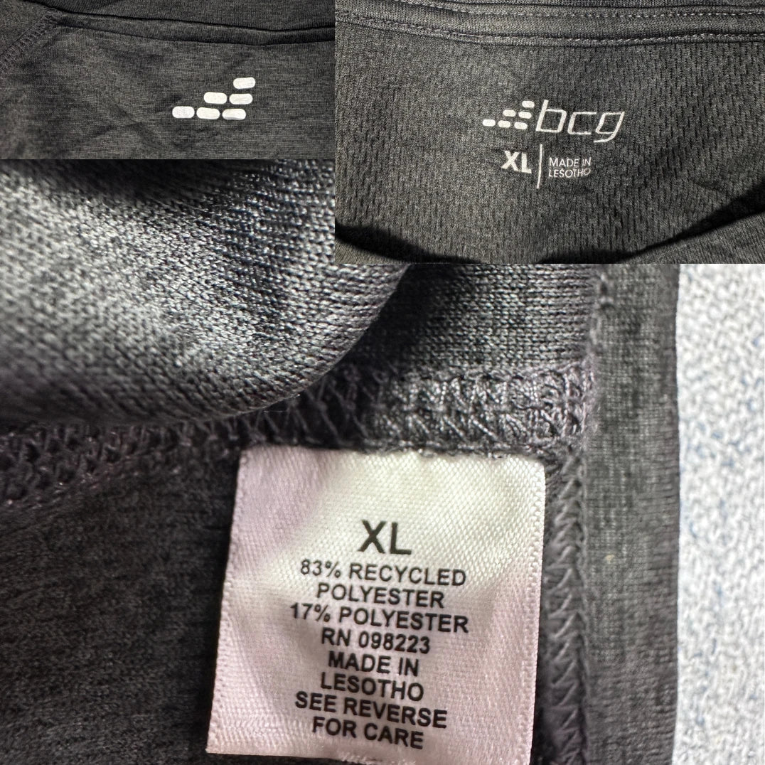 BCG® Charcoal Sports T Shirt Performance-XL