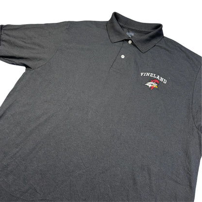 Jerzees® Charcoal Polo Shirt Embroidered-L