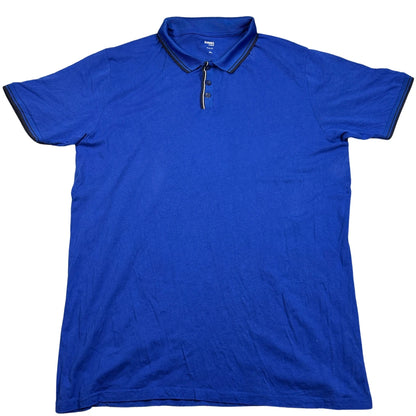 Dunnes Stores® Blue Polo Shirt Slim Fit-2XL