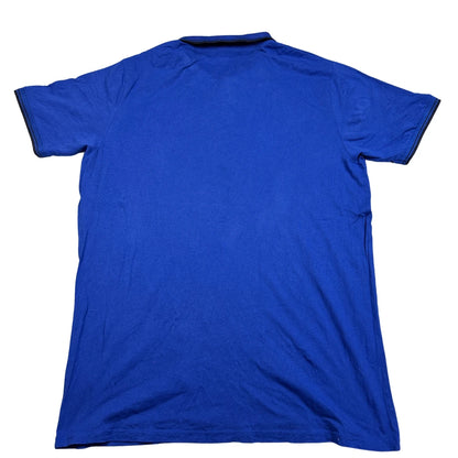 Dunnes Stores® Blue Polo Shirt Slim Fit-2XL