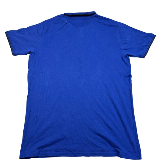 Dunnes Stores® Blue Polo Shirt Slim Fit-2XL