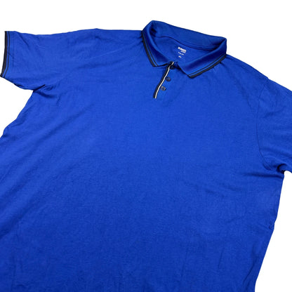 Dunnes Stores® Blue Polo Shirt Slim Fit-2XL