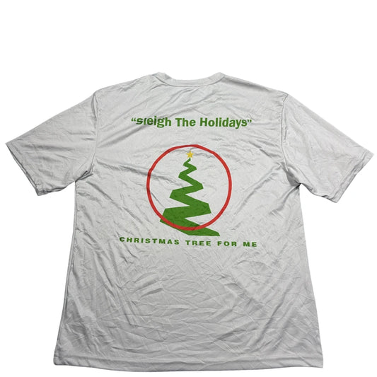 A4® White Sports T Shirt Graphic-S