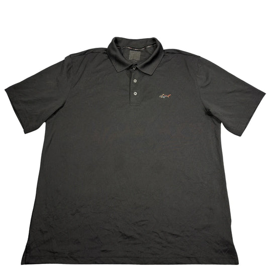 GregNorman® Black Polo Shirt-L