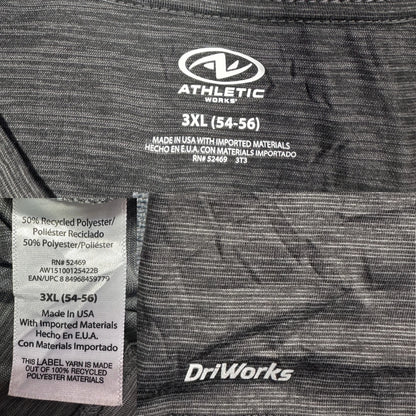 Athletic Works® Gray DriWorks T Shirt-3XL