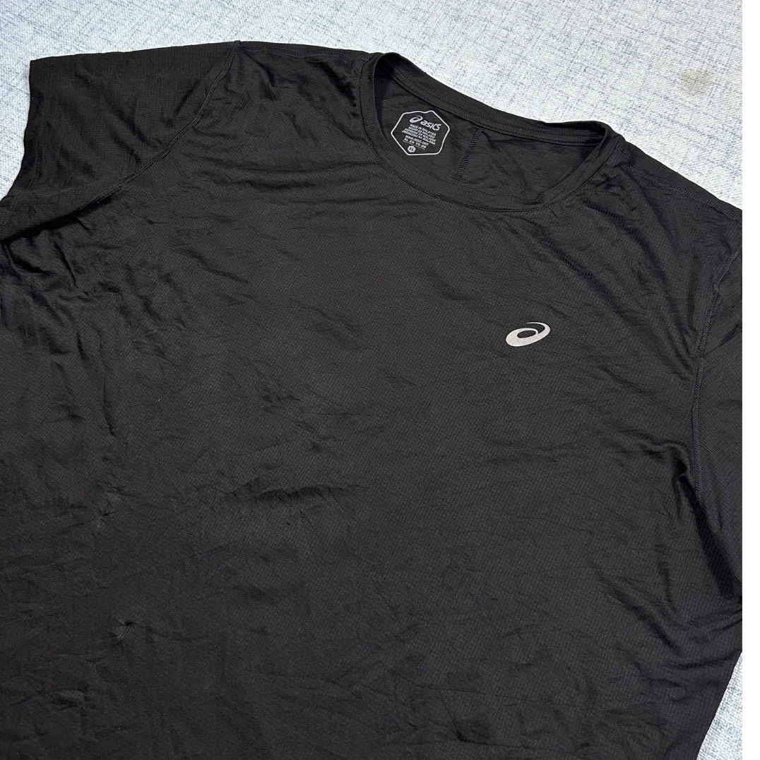 Asics® Black Training T Shirt-XL