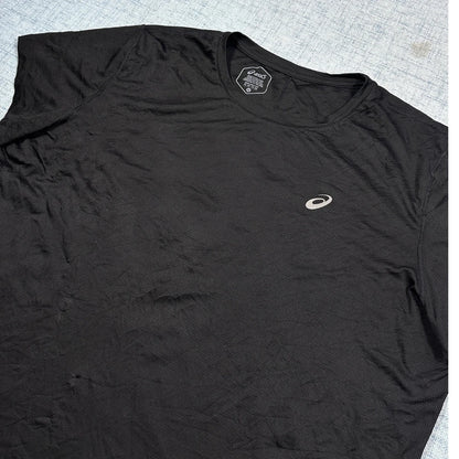 Asics® Black Training T Shirt-XL
