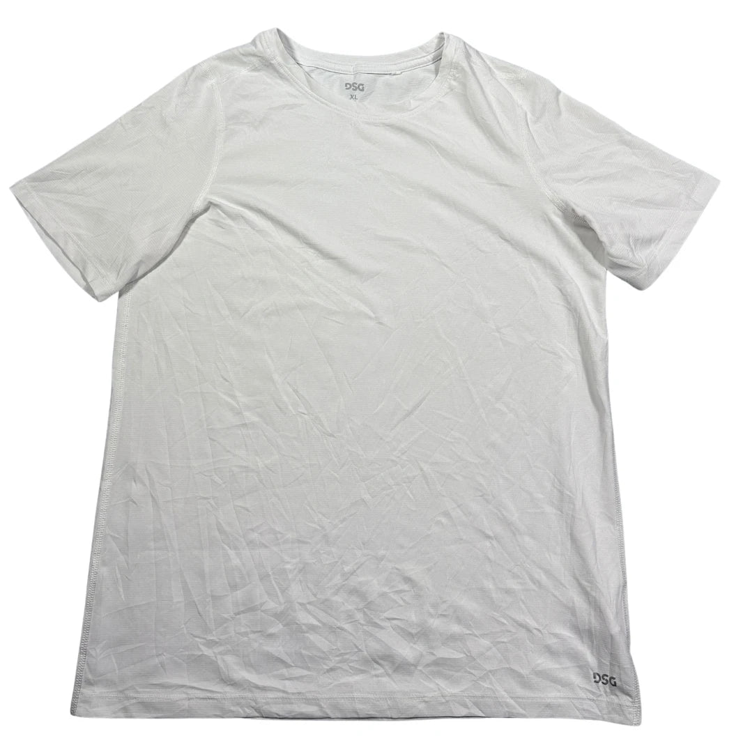 DSG® White Performance T Shirt-YXL