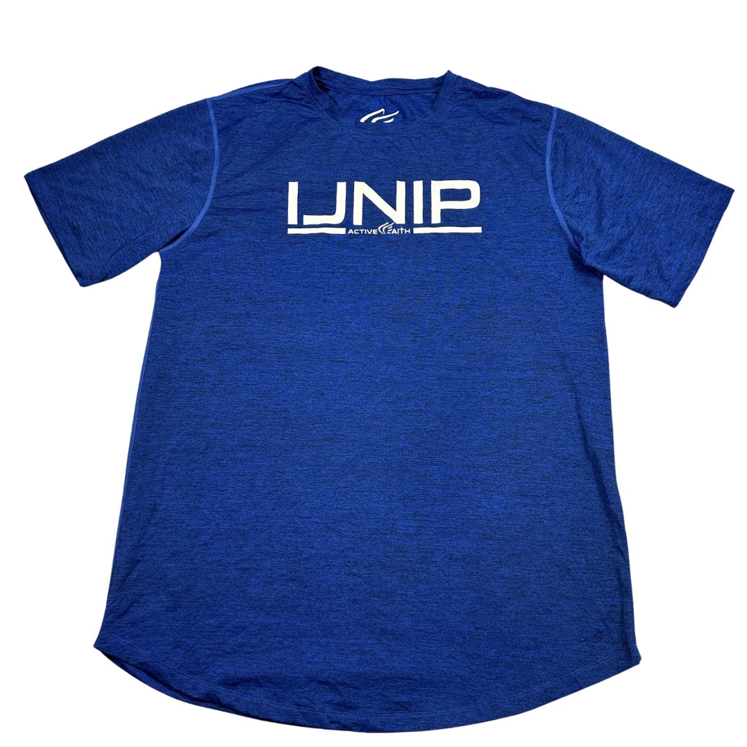 Active Faith® Royal Sports T Shirt-L