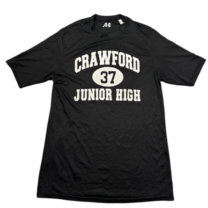 A4® Black Sports T Shirt-S