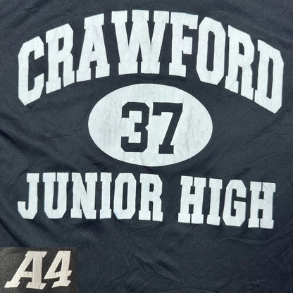 A4® Black Sports T Shirt-S