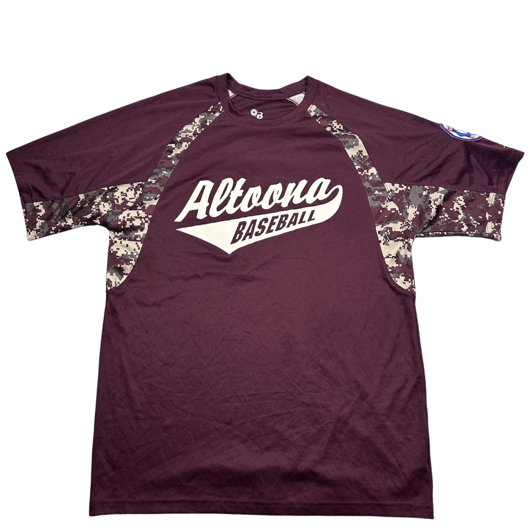 Badger Sport® Maroon Baseball Jersey-M