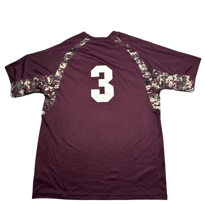 Badger Sport® Maroon Baseball Jersey-M