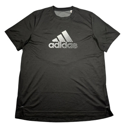 Adidas® Black Athletic T Shirt AEROREADY-M