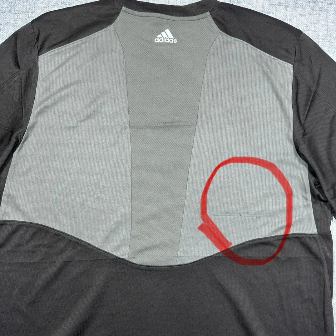 Adidas® Black Athletic T Shirt AEROREADY-M