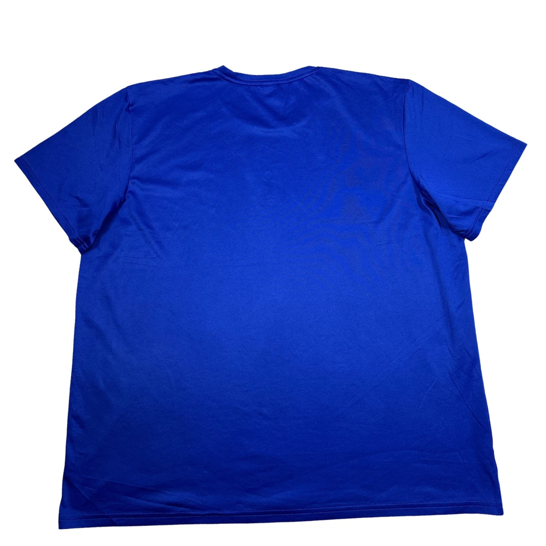 Adidas® Blue Athletic T Shirt Climalite-XL