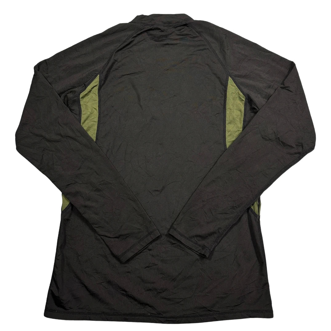 Unbranded Black Long Sleeve Compression Top-M