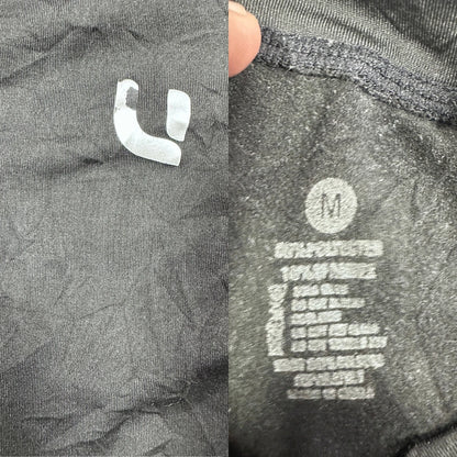 Unbranded Black Long Sleeve Compression Top-M