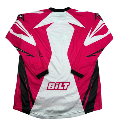 BILT® Pink Long Sleeve Motocross Jersey-XL