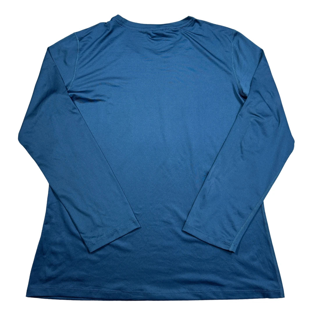 Holure® Teal Long Sleeve Athletic Top-XL