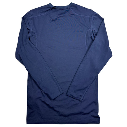 Nike® Navy Pro Compression Long Sleeve Top-L