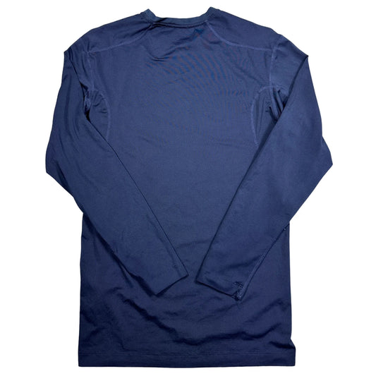 Nike® Navy Pro Compression Long Sleeve Top-L