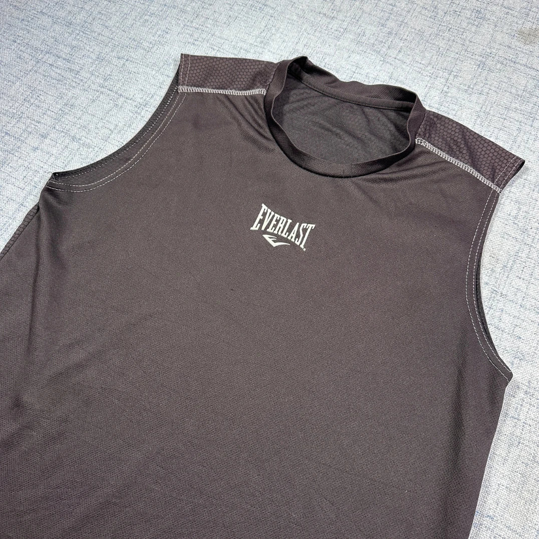 Everlast® Black Sleeveless Tank-M