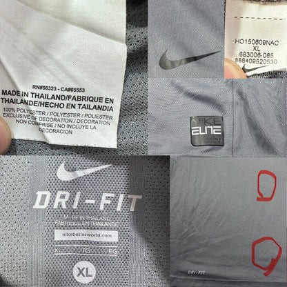 Nike® Gray Dri FIT Hoodie-XL