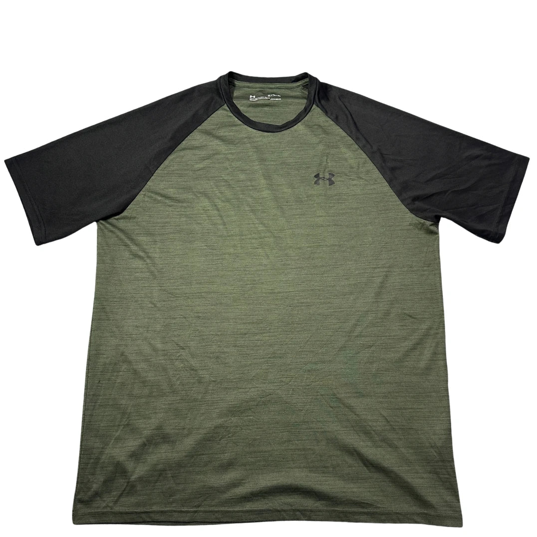 Under Armour® Olive Sports T Shirt-XL