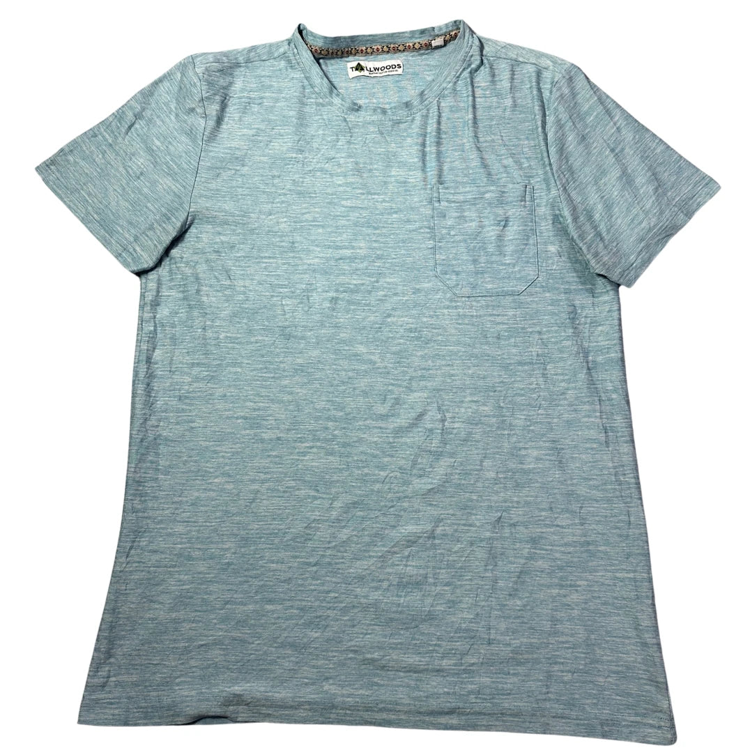 Tallwoods® Light Blue Pocket T Shirt-M
