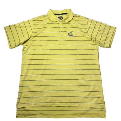 Adidas® Yellow Climacool Polo Shirt-M