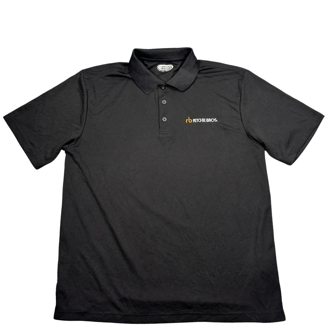 Ontour® Black Polo Shirt Corporate-L