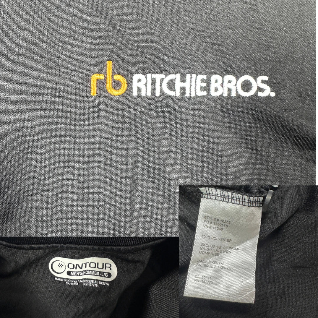 Ontour® Black Polo Shirt Corporate-L