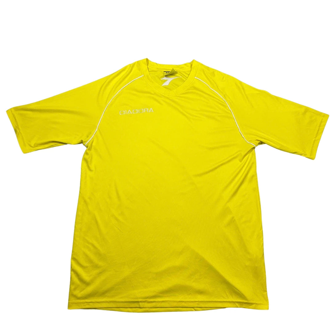 Diadora® Yellow Sports Jersey-L