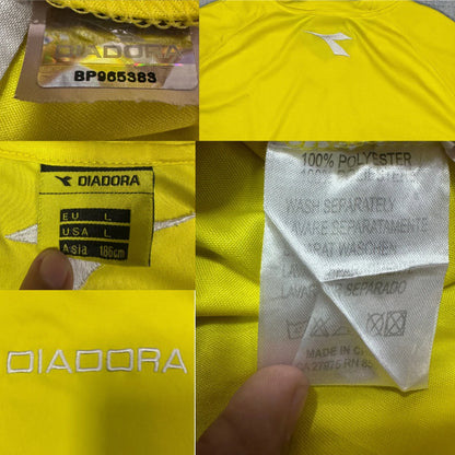 Diadora® Yellow Sports Jersey-L