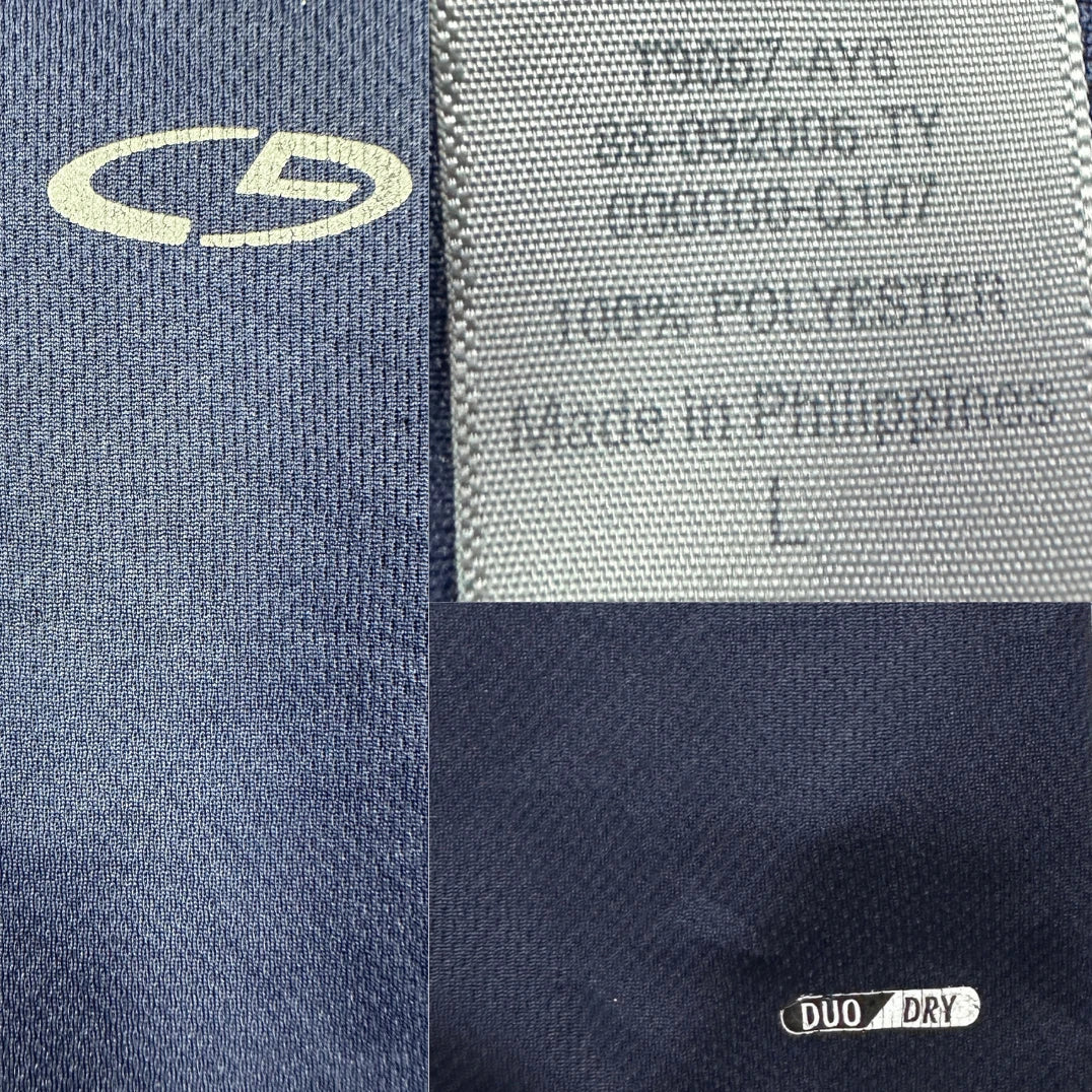Champion® Navy Duo Dry T Shirt-L