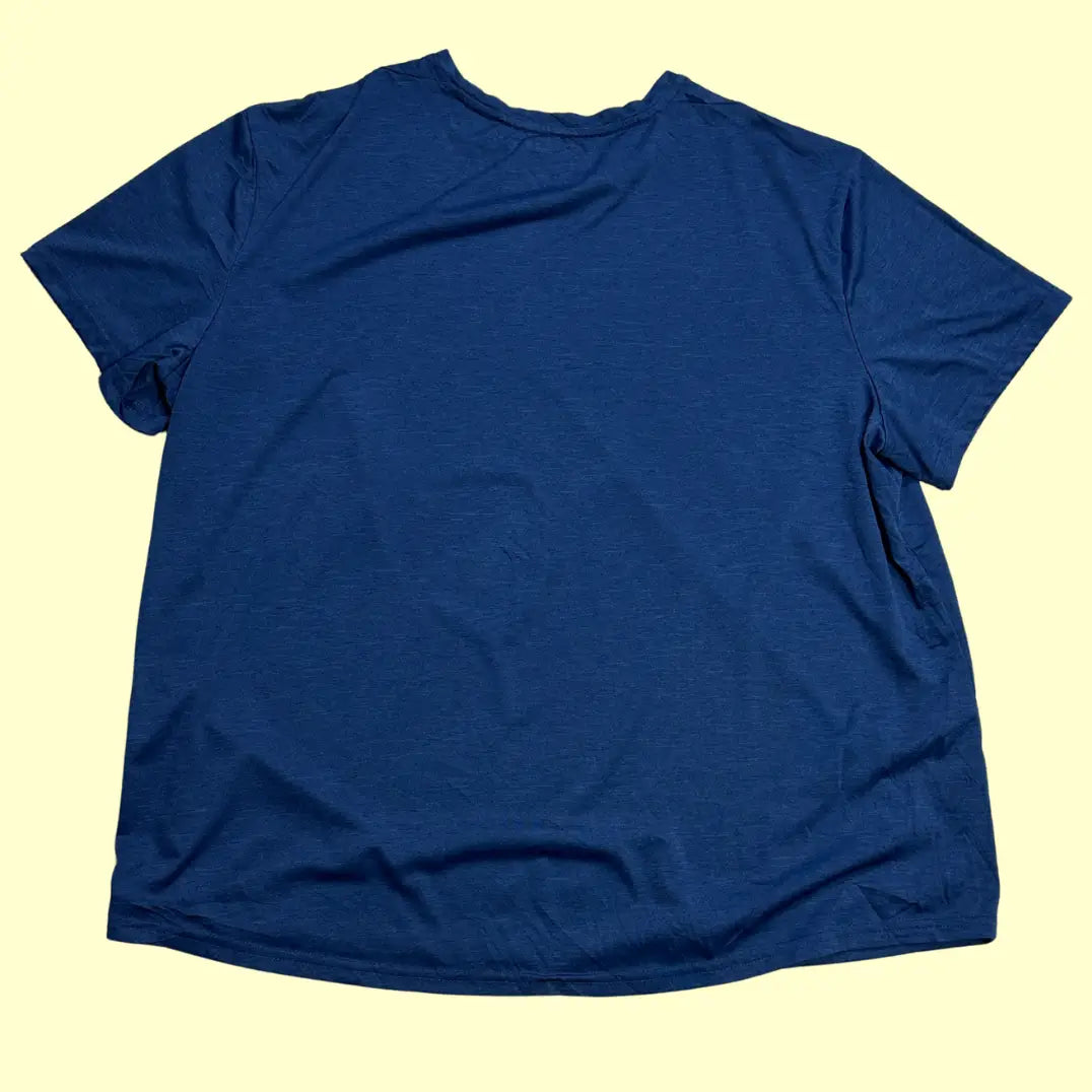 Russell Athletic Performance Tee in navy blue