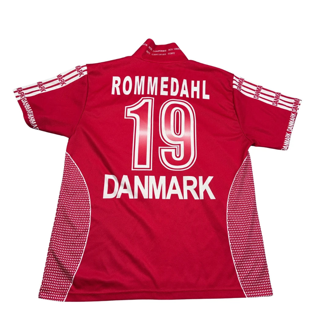 Unbranded Red Football Jersey Denmark-S