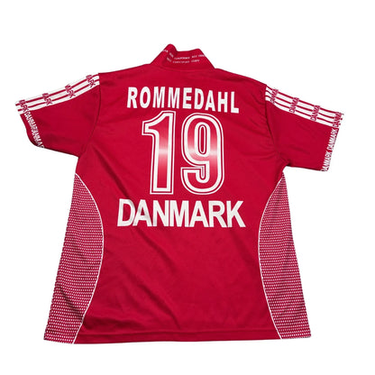 Unbranded Red Football Jersey Denmark-S