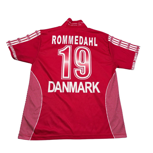 Unbranded Red Football Jersey Denmark-S