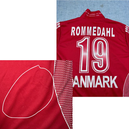 Unbranded Red Football Jersey Denmark-S