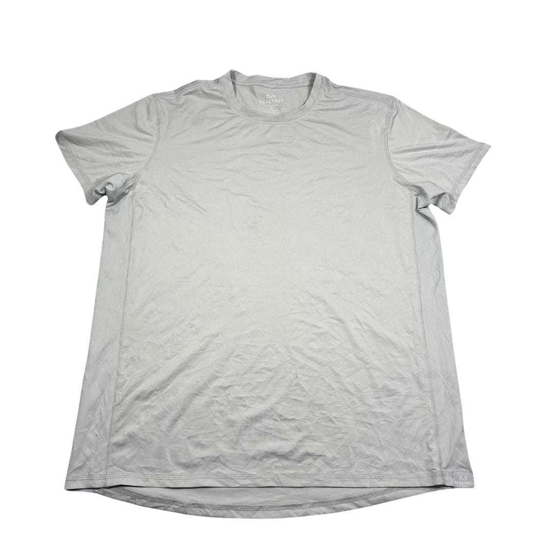 Realtree® Gray Fishing Performance Shirt-2XL