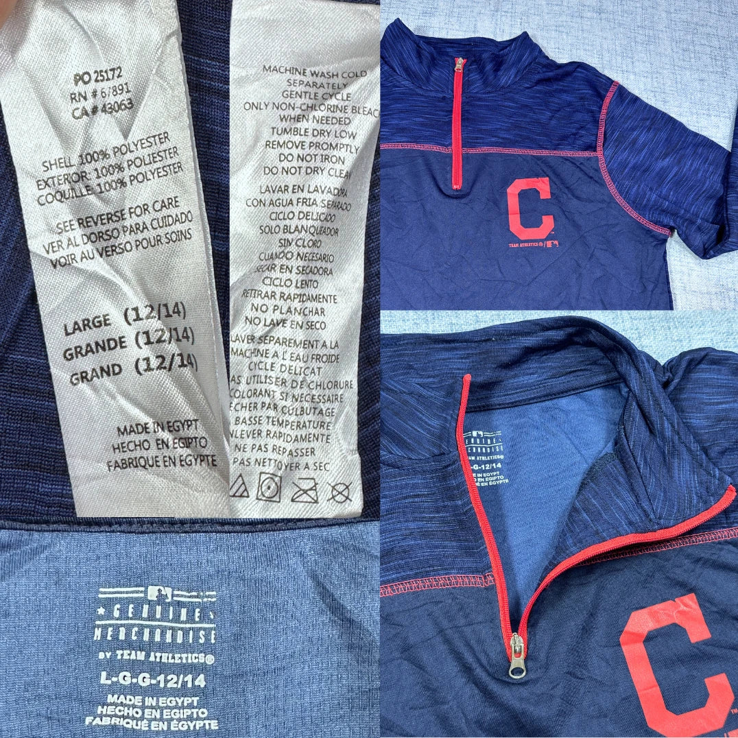 Genuine Merchandise® Navy Quarter Zip Top-S
